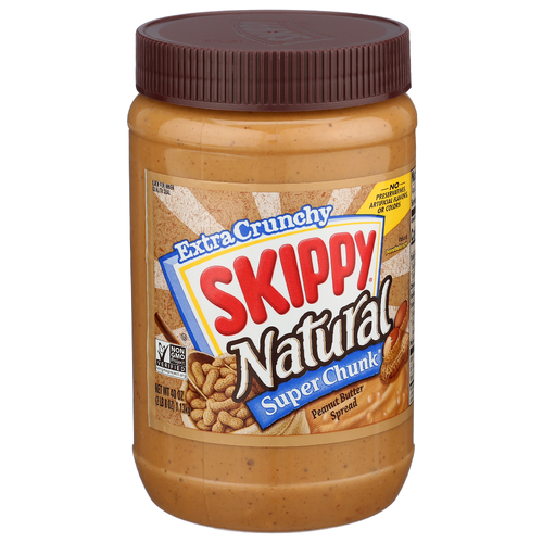 Skippy Super Chunk Peanut Butter Spread - 40 Ounce