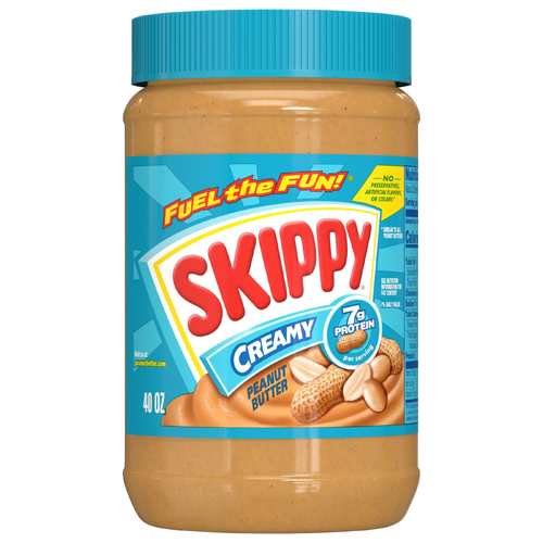 Skippy Creamy Peanut Butter - 40 Ounce