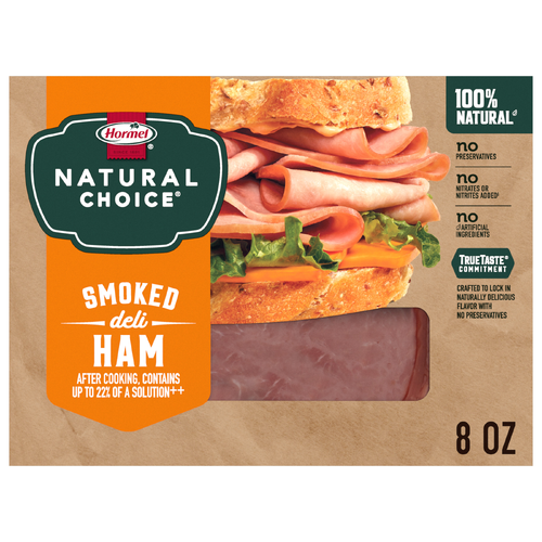 Natural Choice Hormel Smoked Deli Ham - 8 Ounce Image 1 of 4