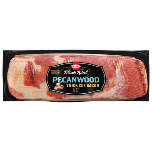 Hormel Black Label Pecanwood Smoked Thick Cut Bacon - 24 Ounce Image 1 of 4
