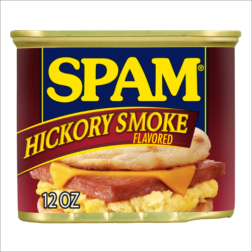 Spam Hickory Smoke Flavored - 12 Ounce Image 1 of 2