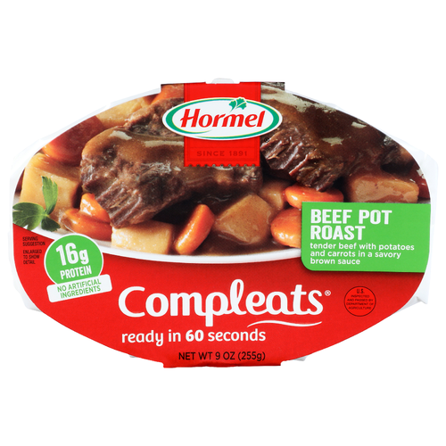Hormel Beef Pot Roast Compleats - 9 Ounce