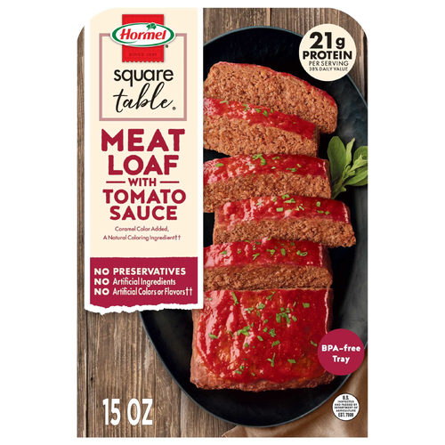 Hormel Square Table Homestyle Meatloaf With Tomato Sauce - 15 Ounce Image 1 of 4