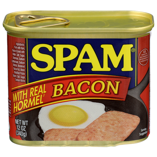 Spam With Real Hormel Bacon - 12 Ounce