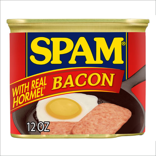 Spam With Real Hormel Bacon - 12 Ounce Image 1 of 4