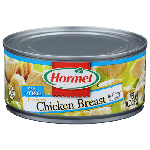 Hormel With Rib Meat In Water Premium Chicken Breast - 10 Ounce