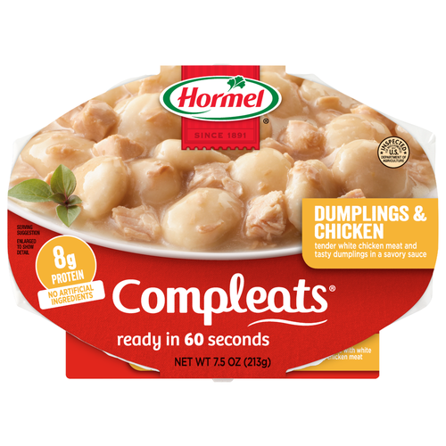 Hormel Compleats Dumplings & Chicken - 7.5 Ounce Image 1 of 4