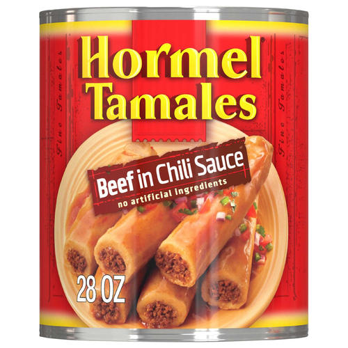 Hormel Tamales Beef In Chili Sauce - 28 Ounce