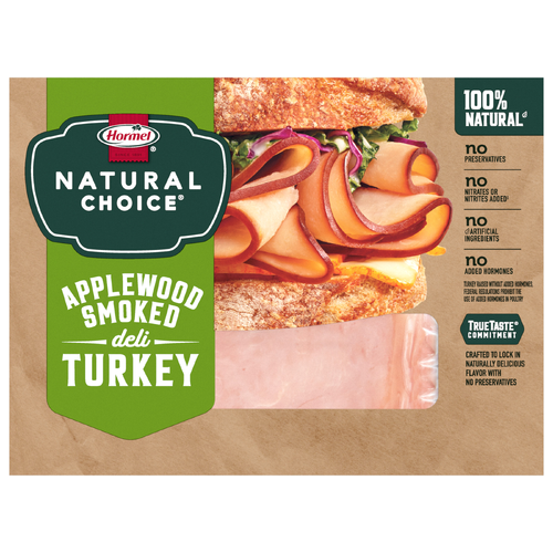 Hormel Natural Choice Applewood Smoked Turkey - 8 Ounce Image 1 of 4