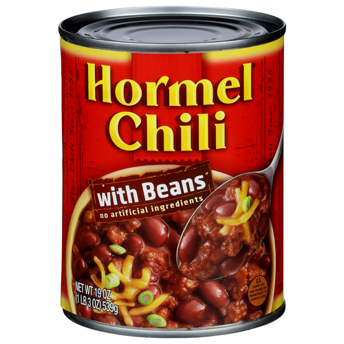 Hormel With Beans Chili - 19 Ounce