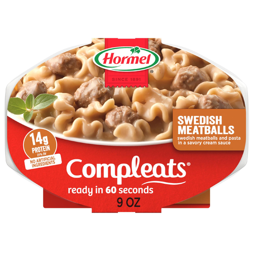 Hormel Compleats Swedish Meatballs - 9 Ounce Image 1 of 4