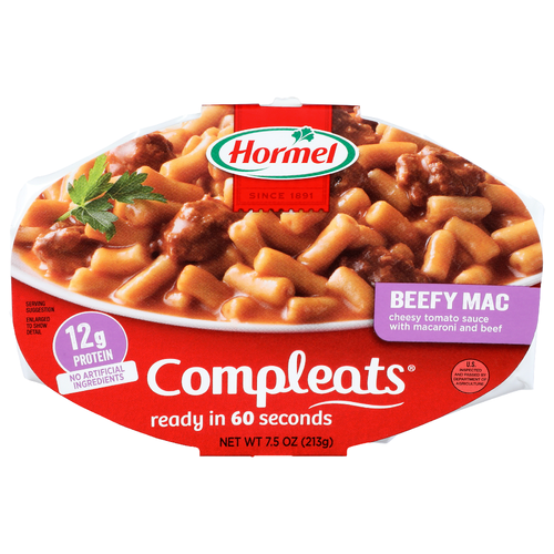 Hormel Beefy Mac Compleats - 7.5 Ounce
