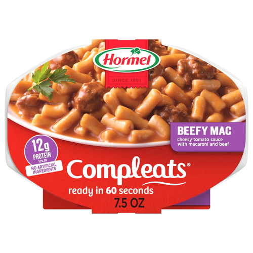 Hormel Compleats Beefy Mac - 7.5 Ounce Image 1 of 4
