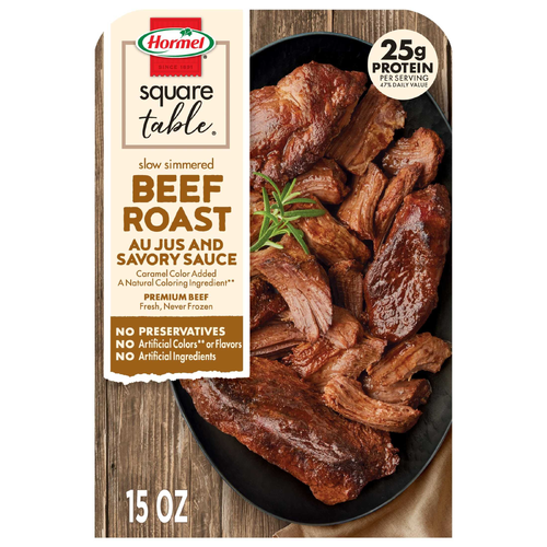 Hormel Square Table Slow Simmered Beef Roast Au Jus - 15 Ounce Image 1 of 4