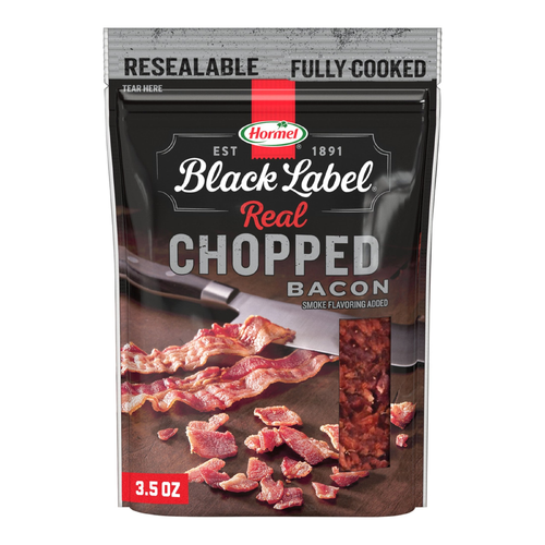 Hormel Black Label Chopped Bacon - 3.5 Ounce