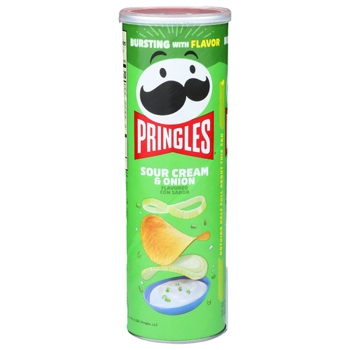 Pringles Sour Cream & Onion Potato Crisps - 5.5 Ounce