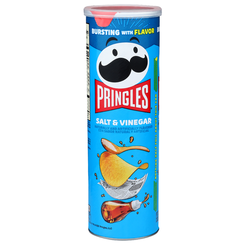 Pringles Salt & Vinegar Potato Crisps - 5.5 Ounce