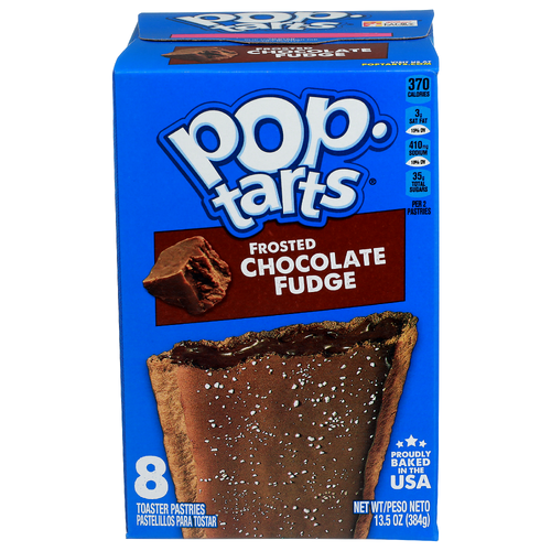 Pop-Tarts Chocolate Fudge Frosted Toaster Pastries - 1.688 Ounce - 8 Count