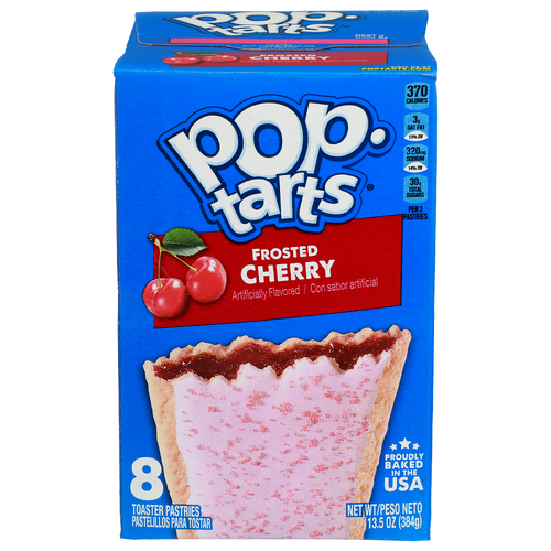 Pop-Tarts Cherry Frosted Toaster Pastries - 1.688 Ounce - 8 Count