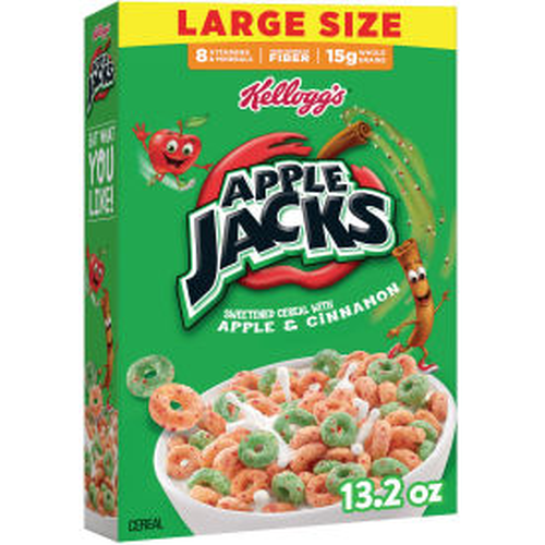 KELLOGG's Apple Jacks Large - 13.2 Ounce