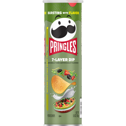 Pringles 7-Layer Dip Potato Crisps Chips - 5.5 Ounce