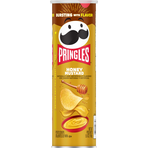 Pringles Honey Mustard Potato Crisps - 5.5 Ounce
