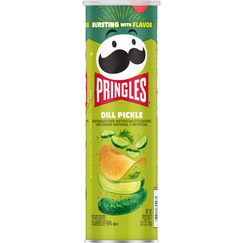 Pringles Dill Pickle Potato Crisps - 5.5 Ounce