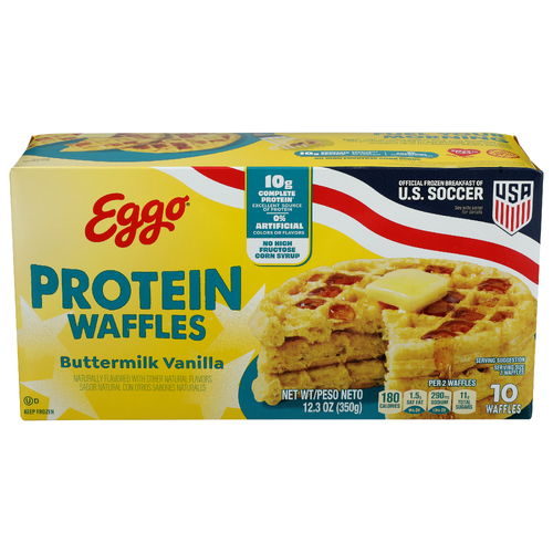 Eggo Protein Waffles - 1.23 Ounce - 10 Count