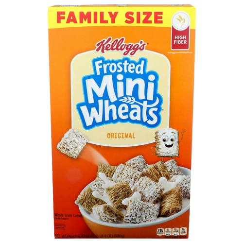 Kellogg's Frosted Mini Wheats Original Whole Grain Cereal - 24 Ounce