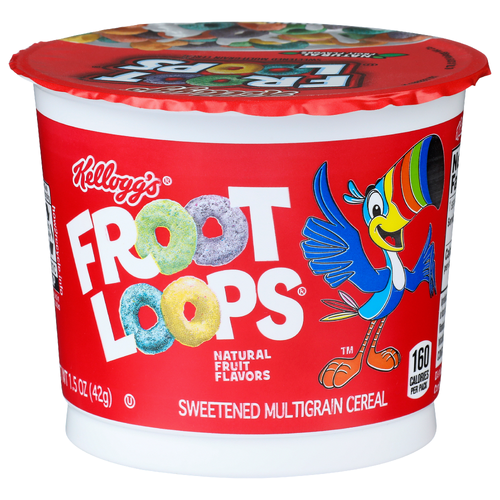 Kellogg's Froot Loops Sweetened Multigrain Cereal - 1.5 Ounce