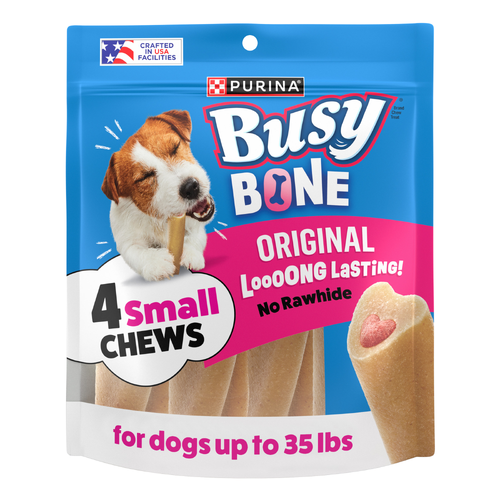 Purina Busy Bone Small Breed Adult Dog Chew Treats, Mini - 6.5 Ounce