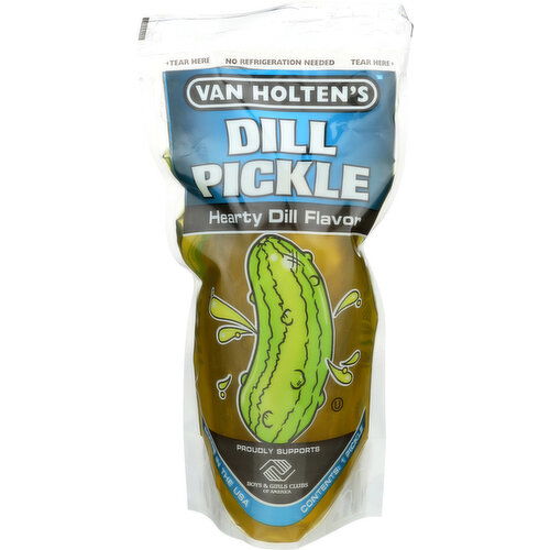 Van Holten's Jumbo Pickle With a Dill Flavor - 1 Count