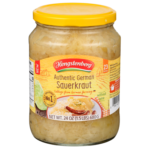 HENGSTENBERG Sauerkaut German Auth - 1.043 Ounce - 23 Count
