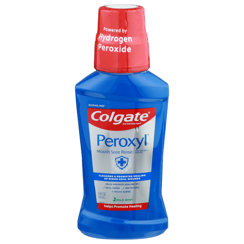 Colgate Mild Mint Mouth Sore Rinse - 8.4 Fluid Ounce