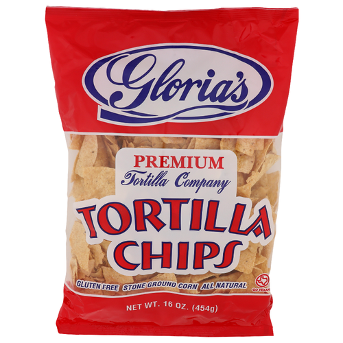 Gloria's Premium Tortilla Company Chips - 16 Ounce