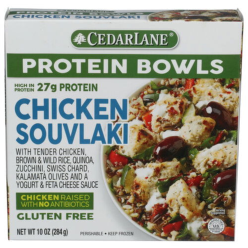 Cedarlane Chicken Souvlaki Bowl - 10 Ounce - 1 Count Image 1 of 4