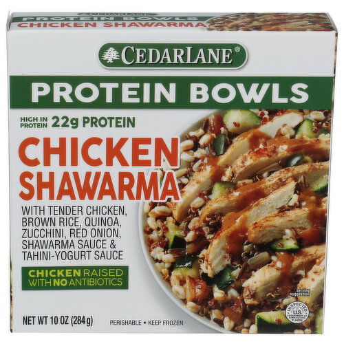 Cedarlane Chicken Shawrama Bowl - 10 Ounce - 1 Count Image 1 of 4