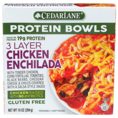 Cedarlane Chicken 3 Layer Enchilada Pie - 10 Ounce