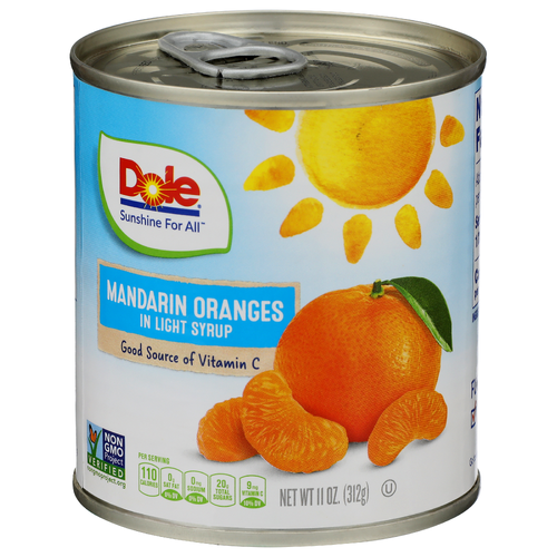 Dole In Light Syrup Mandarin Oranges - 11 Ounce