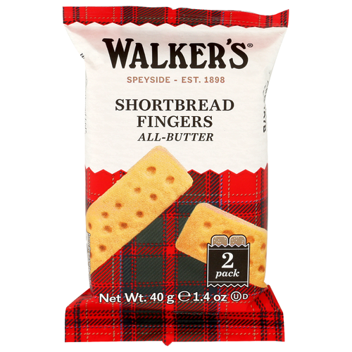 Walker's Pure Butter Shortbread Rounds - 20 Gram - 2 Count