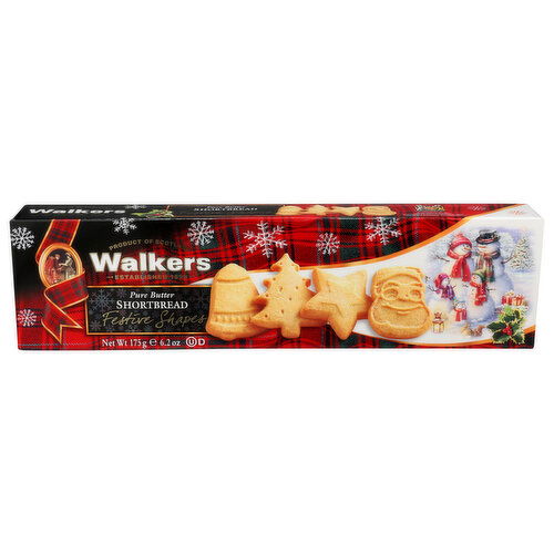 Walker's Shortbread Cookies Pure Butter - 6.2 Ounce