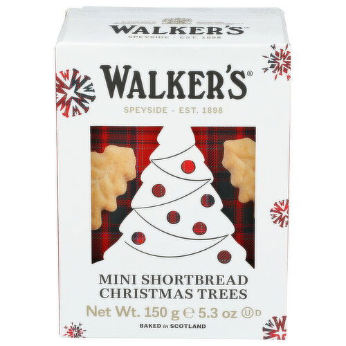 WALKER's Butter Shortbread Christmas Tree Mini - 150 Gram