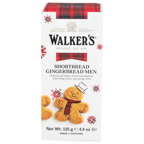 WALKER's Shortbread Gingerbread Men - 0.55 Ounce - 8 Count