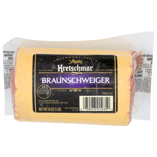 Kretschmar Braunschweiger - 16 Ounce