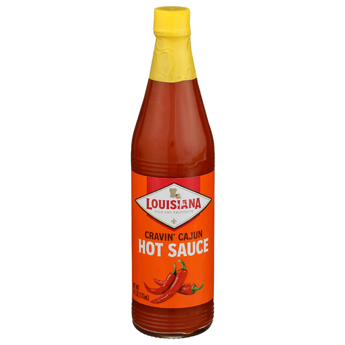 LOUISIANA FISH FRY PRODUCTS Cravin' Cajun® Hot Sauce - 6 Fluid Ounce