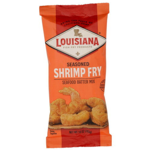 LOUISIANA FISH FRY PRODUCTS Shrimp Seafood Batter Mix - 10 Ounce