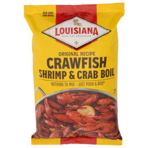 LOUISIANA FISH FRY PRODUCTS Crawfish, Shrimp & Crab Boil - 4.5 Pound