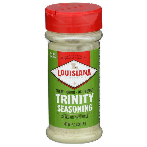 LOUISIANA FISH FRY Seasoning Trnity Shk Blnd - 4.1 Ounce