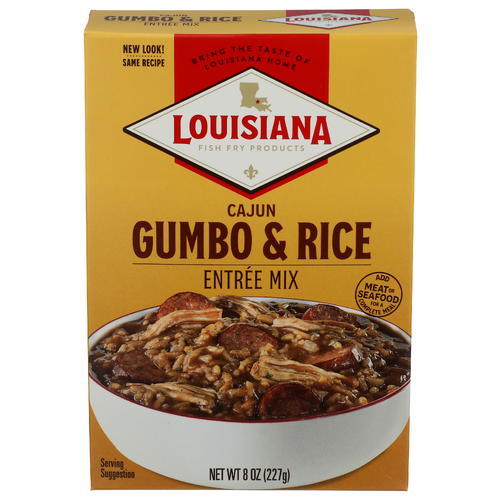 LOUISIANA Mix Gumbo With Rice - 8 Ounce