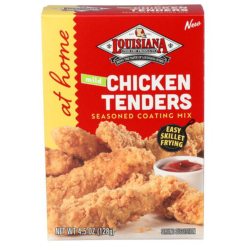 LOUISIANA FISH FRY Mix Coating Chkn Tender - 4.5 Ounce